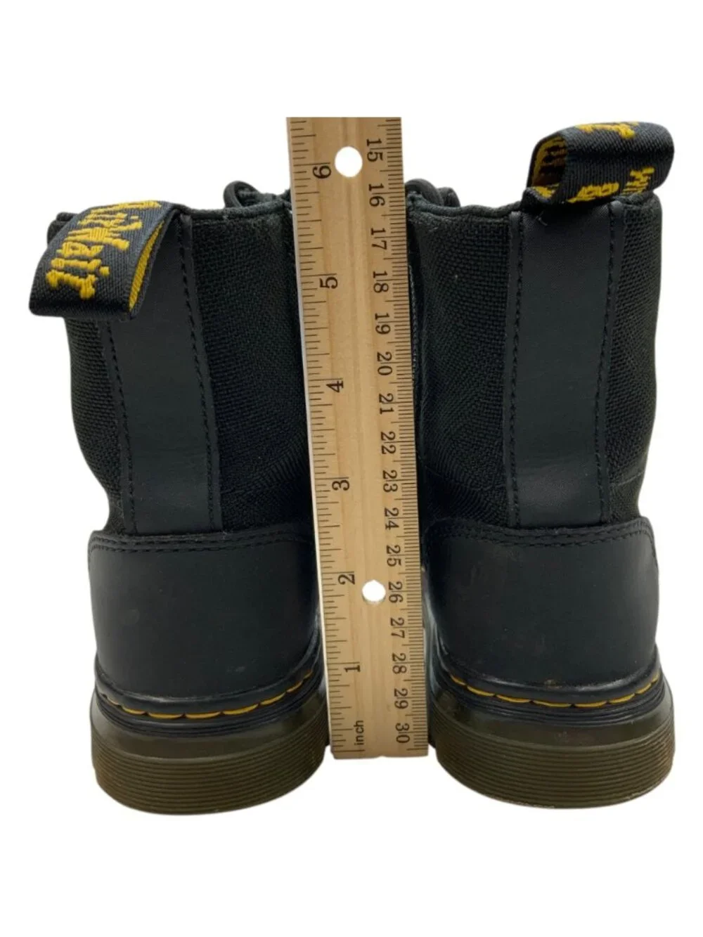 Dr Martens Junior Combs Extra Tough Poly Casual Boots 1 Black